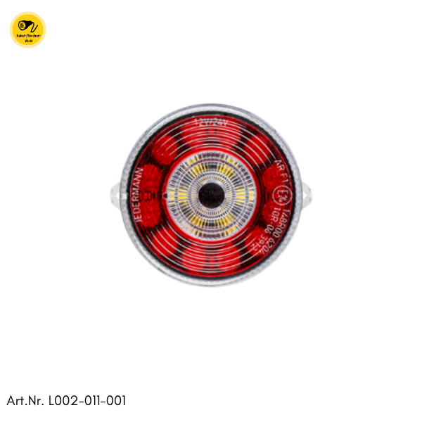 ROUNDmann S Nebelschluss Rückfahrleuchte Aufbau