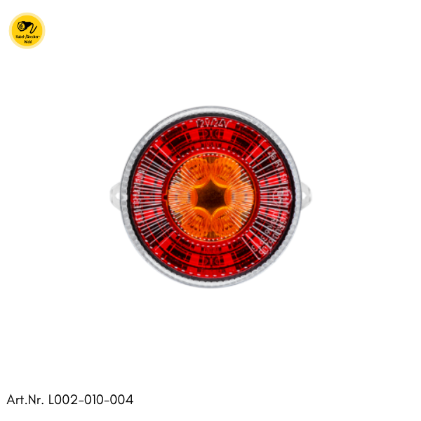ROUNDmann S Brems-Blink-Schluss-Leuchte ROUNDmann S Brems-Blink-Schluss-Leuchte