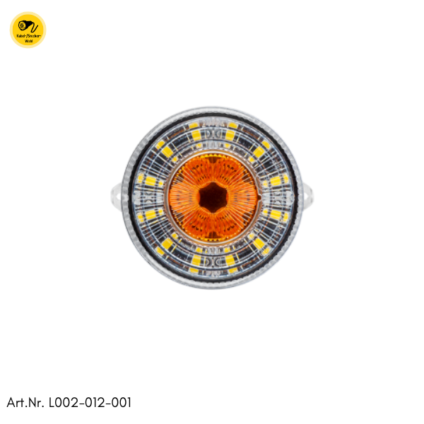 ROUNDmann S Vordere Blinkleuchte mit Begrenzungsleuchte