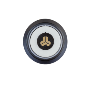 ROUNDmann S Bregrenzungsleuchte mit Logo