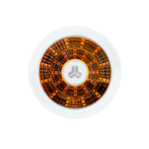 ROUNDmann L Blinkleuchte Einbau mit Logo