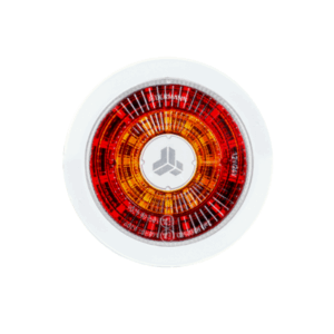 ROUNDmann L Brems-Blink-Schlussleuchte Einbau mit Logo