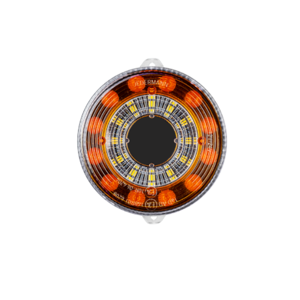 ROUNDmann L Aufbau Vorderer Blinker schwarz