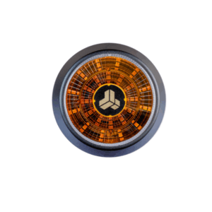 ROUNDmann L Blinkleuchte mit Logo