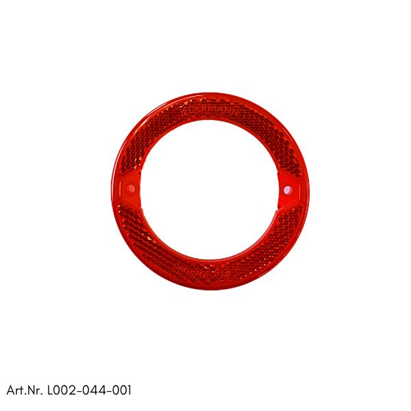 Reflektorring ROUNDmann S rot